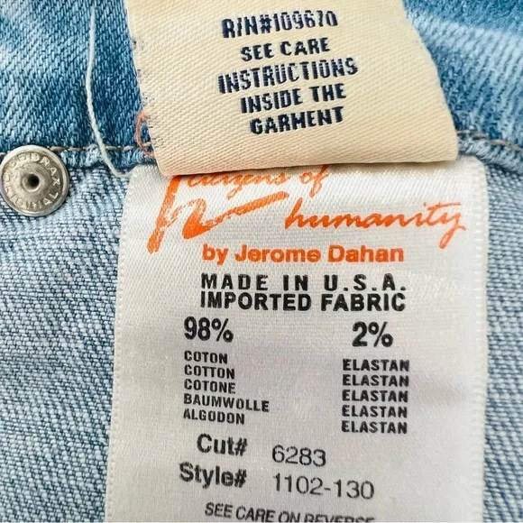 Citizen of Humanity Jerome blue jeans. size 30 - Picture 4 of 10